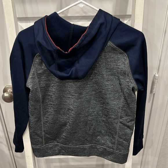 Dark Blue/Dark Grey Adidas Boys Youth Sz Medium (10/12) Hoodie by Adidas - Picture 7 of 7